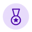 finLavender Medal Badge Icon 1 | Distinction at Home Care | NDIS Provider Brisbane, QLD