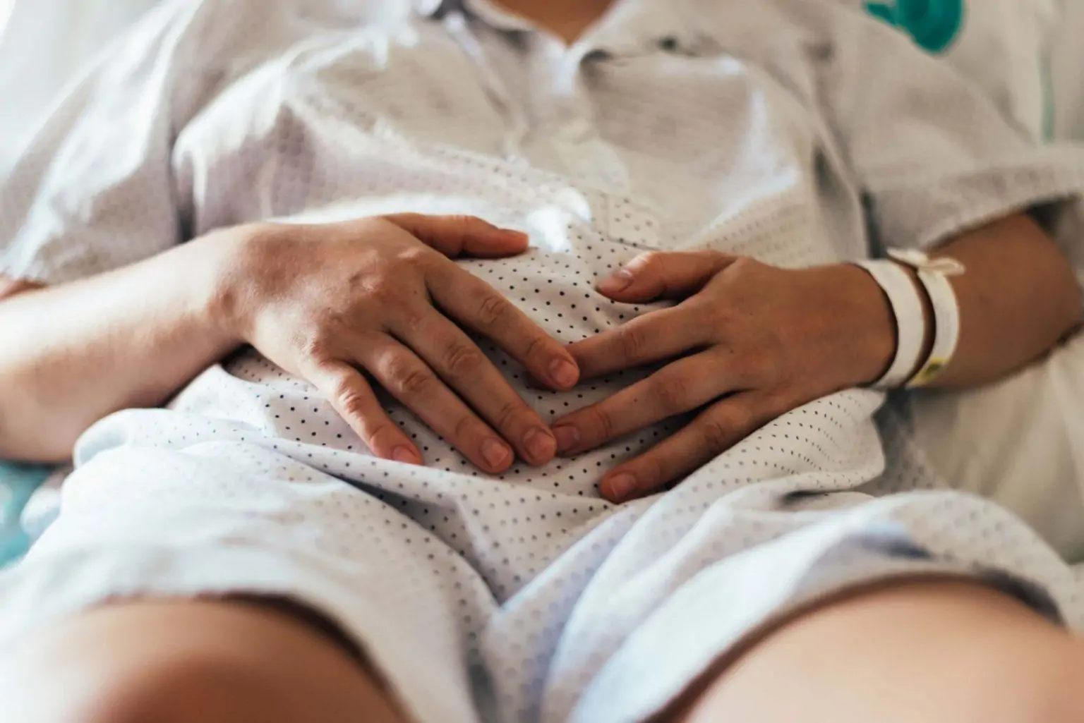 Hands held together in support