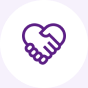 raw icon handshake | Distinction at Home Care | NDIS Provider Brisbane, QLD