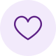 raw icon heart | Distinction at Home Care | NDIS Provider Brisbane, QLD